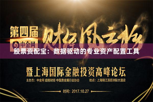 股票资配宝：数据驱动的专业资产配置工具